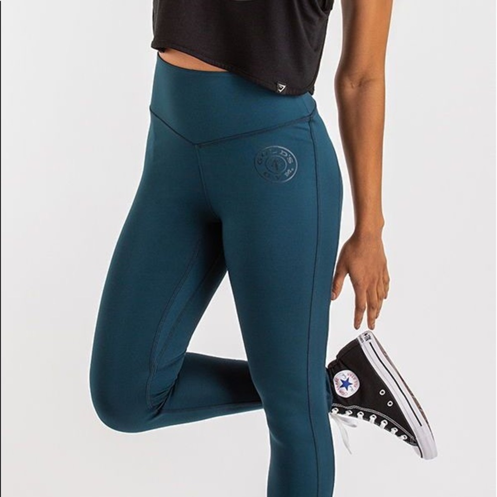 *GYMSHARK* limited edition Gold’s Gym leggings